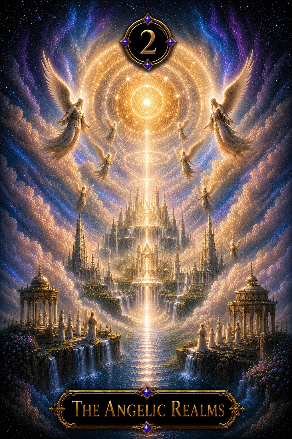 Angelic Realms card from the Galactic Origins deck