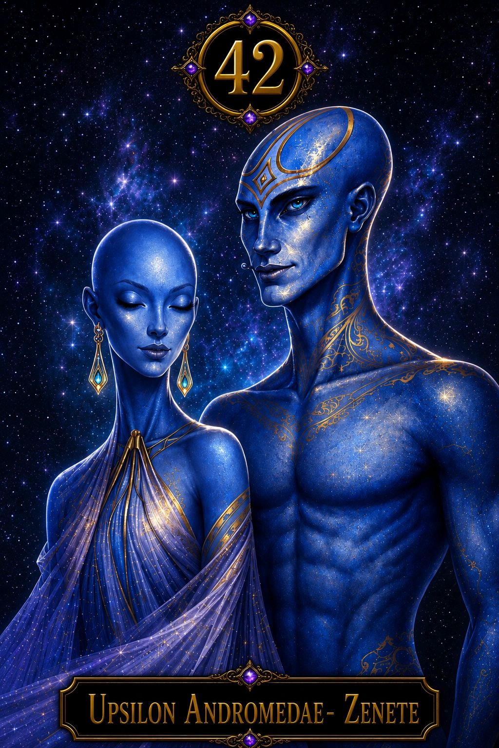 Upsilon Andromedae Zenete card from the Galactic Origins deck
